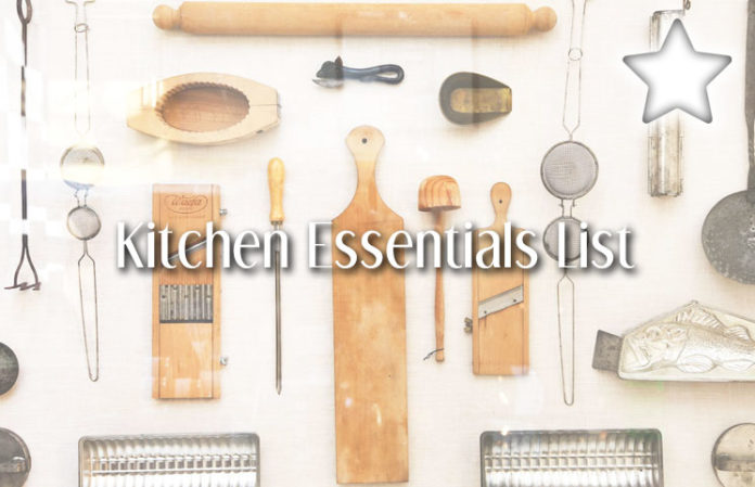 Top 20 Kitchen Cookware Essentials List & Must-Have Handy ...