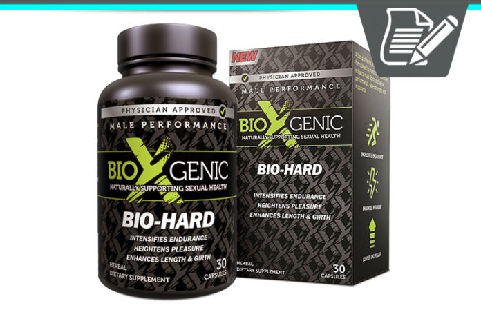 BioXgenic BIO-HARD Review - Natural E.D. Male Enhancement ...