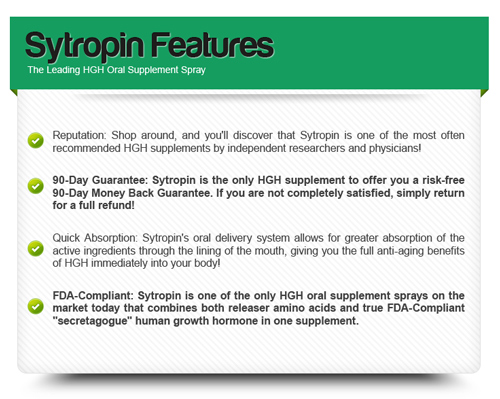 Sytropin Benefits