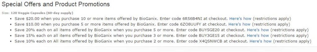 BioGanix Offers