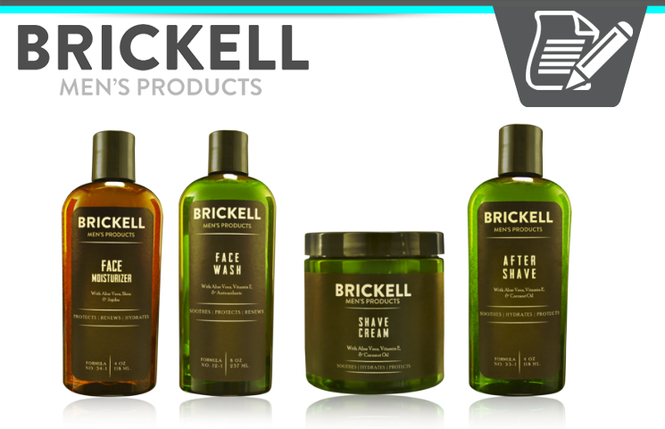 Brickell’s Men’s Grooming Products