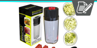 Newtonstein Spiralina Vegetable Spiraliser – Healthy Food Recipes? Newtonstein Spiralina Vegetable Spiraliser