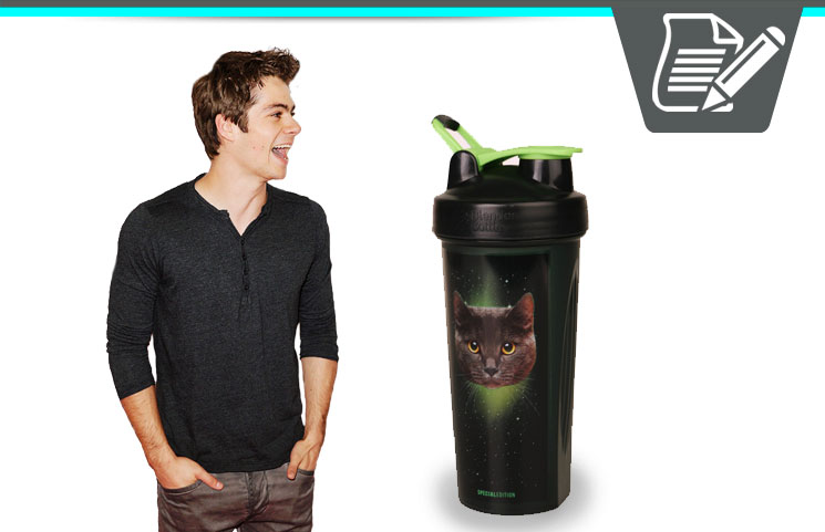 Galaxy Cat Blender Bottle