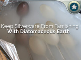 Keep-Silverware-From-Tarnishing-With-Diatomaceous-Earth