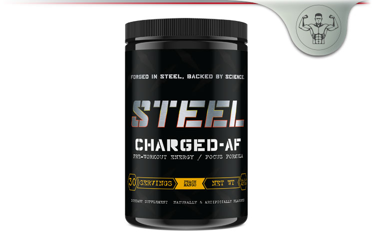 American Happiness  CHARGED-AF Pre Workout [STEEL SUPPLEMENTS] 