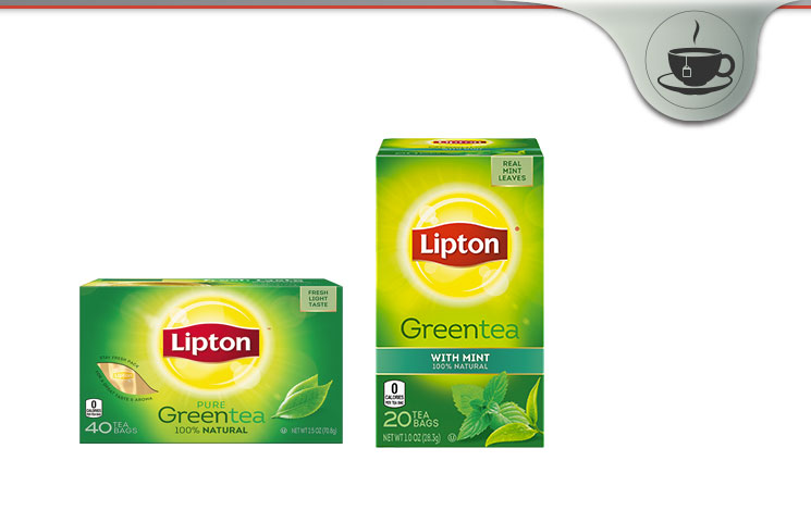 lipton green tea caffeine