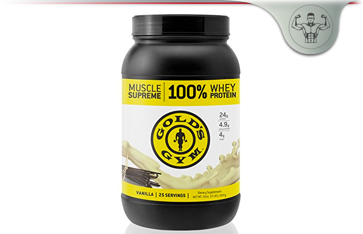 Gold’s Gym 100% Whey Protein Powder