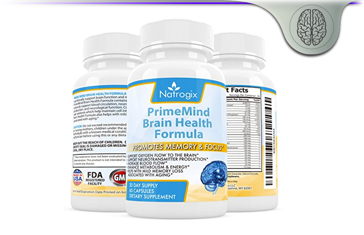 Natrogix Prime Mind Brain Health