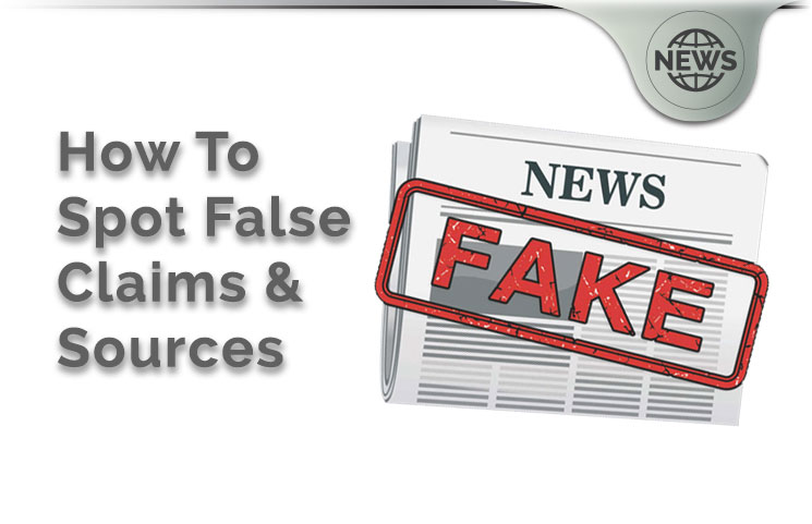 how to spot fake claims and sources