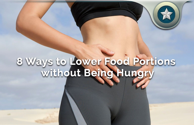lower food portions without dieting hunger