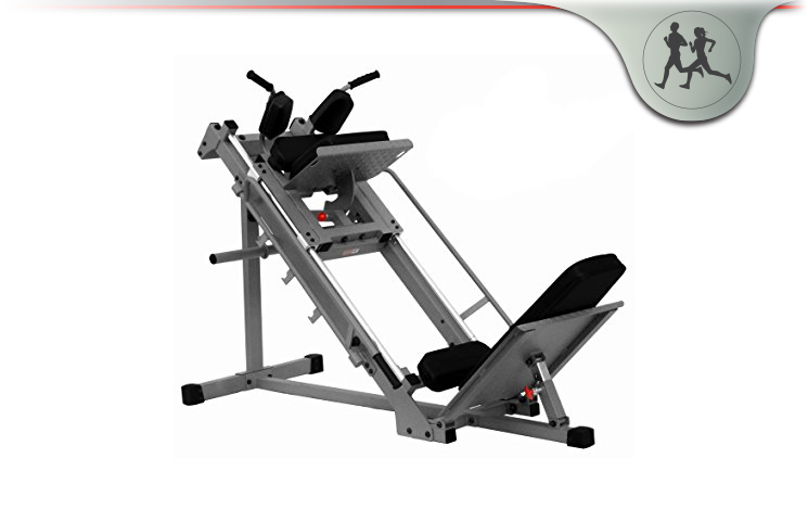 XMark Fitness Seated Leg Press and Hack Squat
