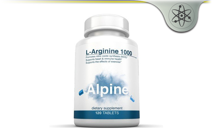 Alpine Nutrition L-Arginine 1000mg