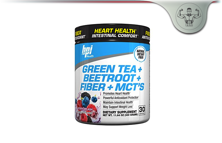 BPI Sports Health Green Tea + Beetroot + Fiber + MCT