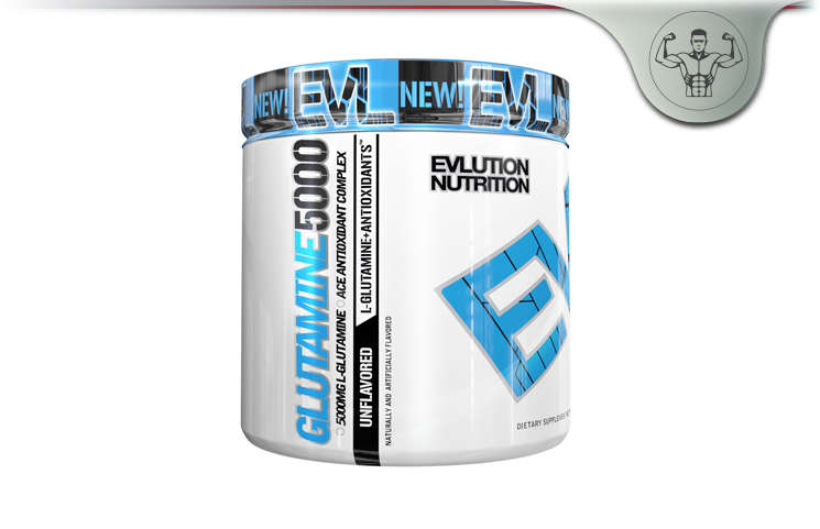 EVL Nutrition Glutamine 5000 Powder