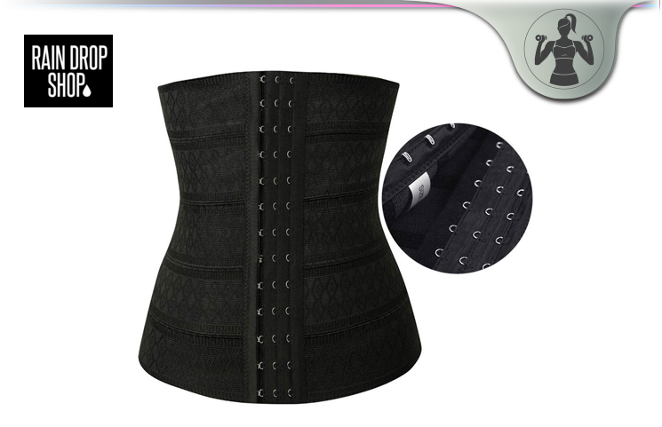 rain drop shop womens waist trainer corset