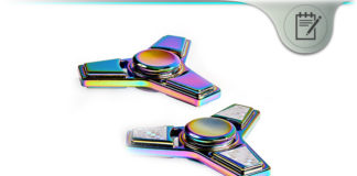 Starlite Spinner – Multi-Colored Illuminating Fidget Spinner Toy? Starlite Spinner