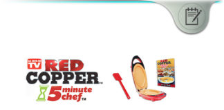 Red Copper 5 Minute Chef – Non-Stick Cooker For 5 Minute Meals? Red Copper 5 Minute Chef
