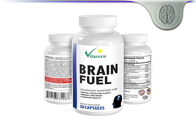 Vitacern BrainFuel Review - Natural Pure Nootropic Brain Boosting Benefits?