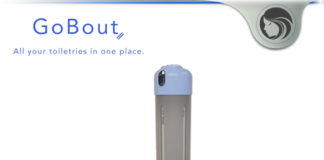 GoBout – Essential Bathroom Soap & Lotion Toiletries Dispenser? GoBout