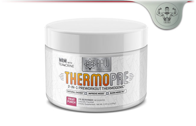 Thermo Pre Workout Review RAW Synergies Thermogenic Fat