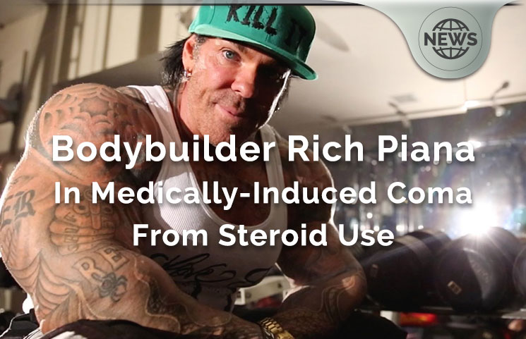 Bodybuilder Rich Piana In Medically-Induced Coma From Steroid Use