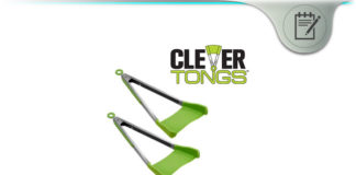 Clever Tongs – Spatula Flipper & Tong Grabber Kitchen Tool Helper? clever tongs