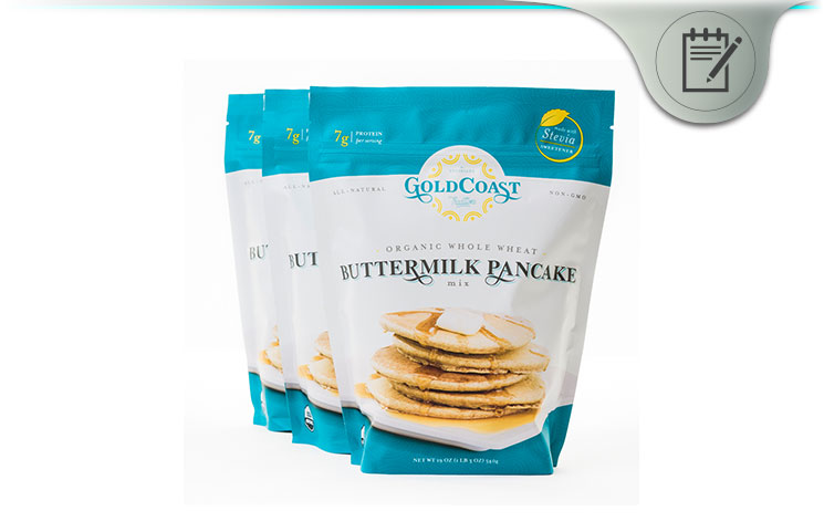 Goldcoast Organic Whole Wheat Buttermilk Pancake Mix