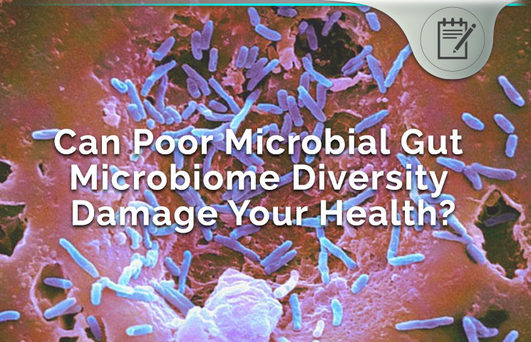 poor microbial gut