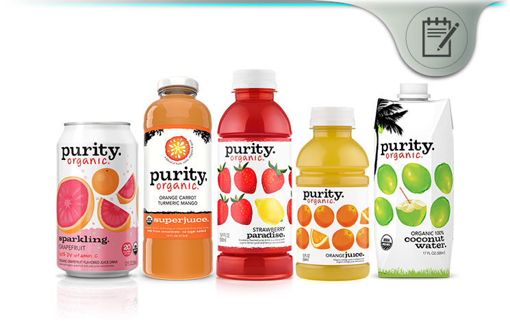 Purity Organic Sparkling Beverages