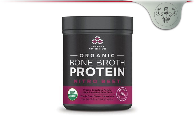 Dr. Axe Nitro Beet Organic Bone Broth Protein