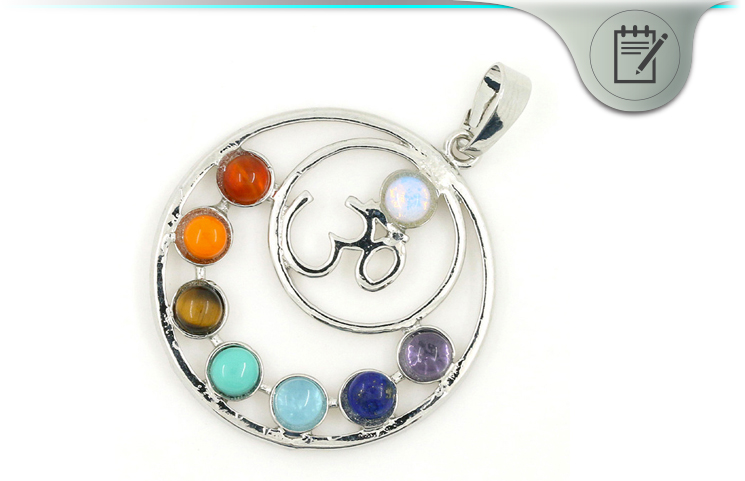 Chakra Healing Jewels Chakra Energy Pendant