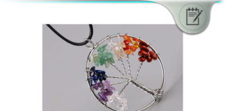 Chakra Tree of Life Pendant – 7 Major Energy Centers Bracelet? Chakra Tree of Life Pendant