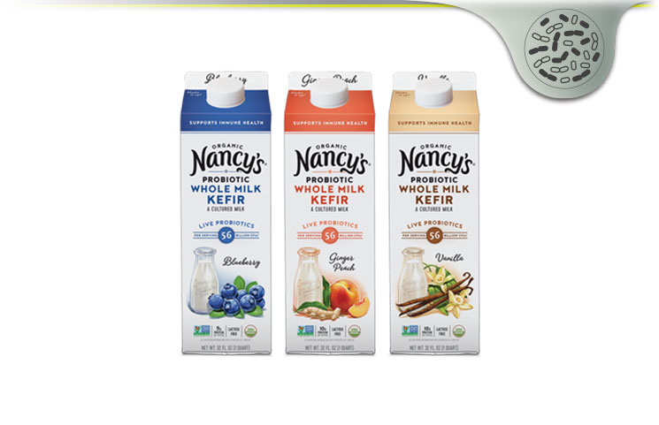 Probiotic Pioneer Nancy’s Organic Probiotic Whole Milk Kefirs