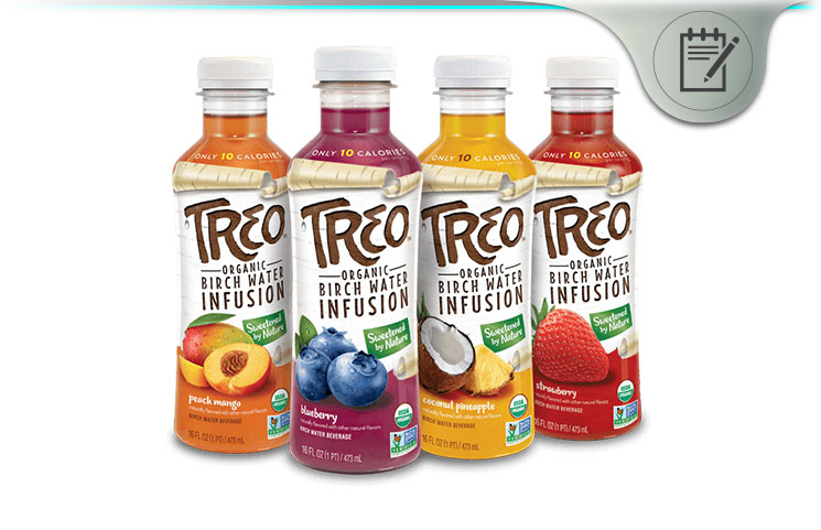 Treo Organic Birch Water Infusion Drinks