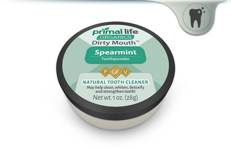 primal life organics spearmint toothpowder
