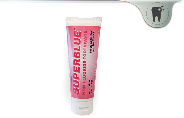 Infowars Superblue Fluoride-Free Toothpaste