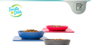 Twisty Dish – Quality Spill-Proof Pet Bowl & Placemat? Twisty Dish
