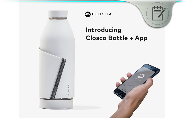 Closca Water Bottle & Smart App