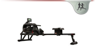 Sunny Health & Fitness Obsidian Surge 500 Water Rower Machine Sunny Health & Fitness Obsidian Surge 500 Water Rower Machine