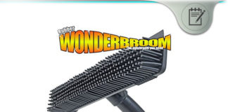 Rubber Wonderbroom – Multi-Purpose Broom With Built-In Squeegee? Rubber Wonderbroom