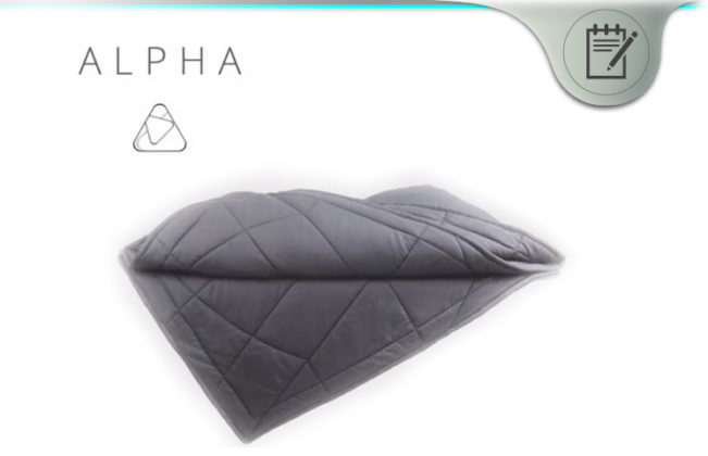 Alpha Body-Fitted Weighted Blanket Review - Deep Pressure Stimulation?