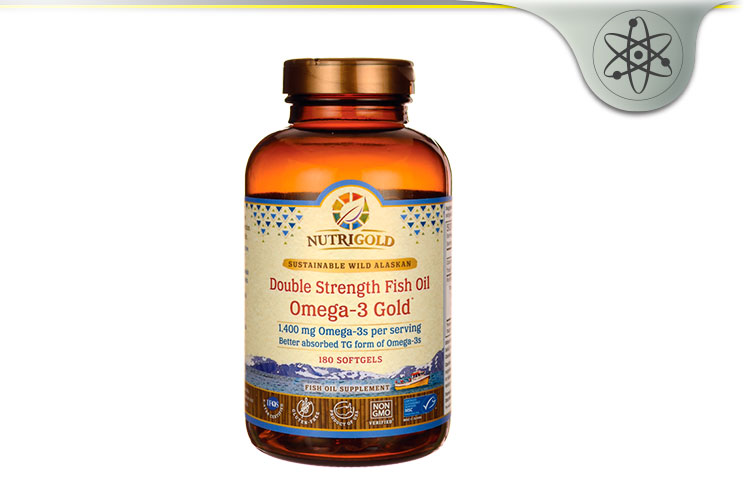 NutriGold Double Strength Fish Oil Omega-3 Gold