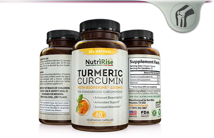 NutriRise Turmeric Curcumin & BioPerine