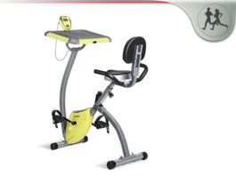 INTEY Exercise Magnetic Resistance Bike With Desk