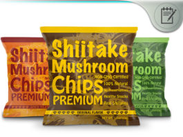 Yuguo Farms Shiitake Mushroom Chips