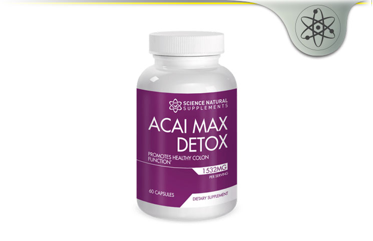 Science Natural Supplements Acai Max Detox