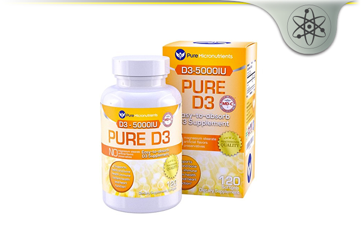 Pure Micronutrients Vitamin D3 5000 IU