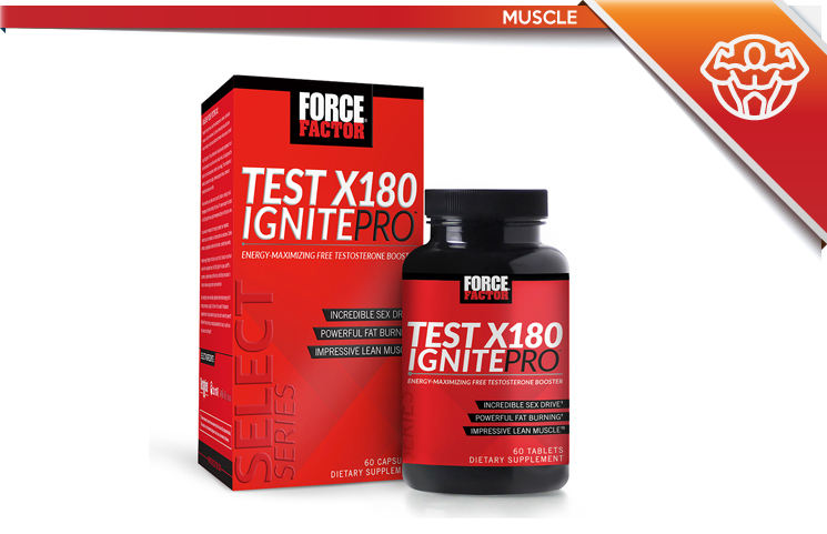 Force Factor Test X180 Ignite Pro