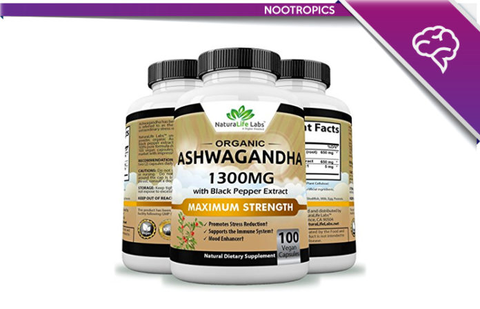 NaturaLife Labs Organic Ashwagandha.