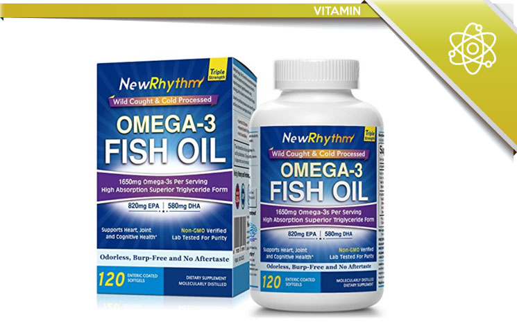 NewRhythm Omega 3 Fish Oil
